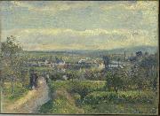 Camille Pissarro Vue de Saint-Ouen-l'Aumone France oil painting artist